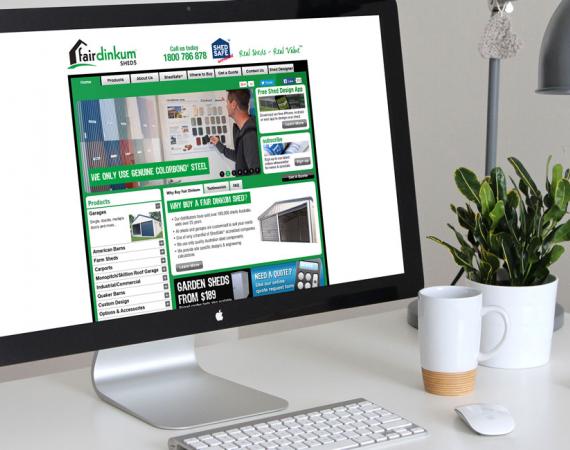 Fairdinkum Sheds Website
